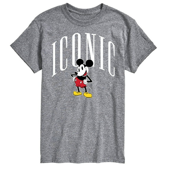 Mickey & Friends - Iconic Mickey - Men's Short Sleeve Graphic T-Shirt