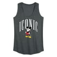 thumbnail image 1 of Mickey & Friends - Iconic Mickey - Women's Racerback Tank Top, 1 of 5