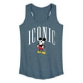 thumbnail image 1 of Mickey & Friends - Iconic Mickey - Women's Racerback Tank Top, 1 of 5