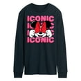 thumbnail image 1 of Mickey & Friends - Iconic Minnie - Men's Long Sleeve T-Shirt, 1 of 5