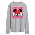 thumbnail image 1 of Mickey & Friends - Iconic Minnie - Men's Long Sleeve T-Shirt, 1 of 5