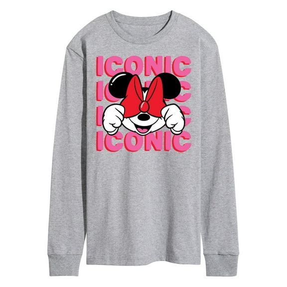 Mickey & Friends - Iconic Minnie - Men's Long Sleeve T-Shirt