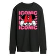 thumbnail image 1 of Mickey & Friends - Iconic Minnie - Men's Long Sleeve T-Shirt, 1 of 5