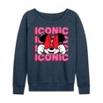 thumbnail image 1 of Mickey & Friends - Iconic Minnie - Women's Lightweight French Terry Long Sleeve Shirt, 1 of 5