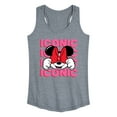 thumbnail image 1 of Mickey & Friends - Iconic Minnie - Women's Racerback Tank Top, 1 of 5