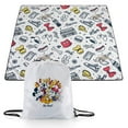 thumbnail image 1 of Mickey & Friends - Impresa Picnic Blanket, White with Red & Yellow Accents, 1 of 5