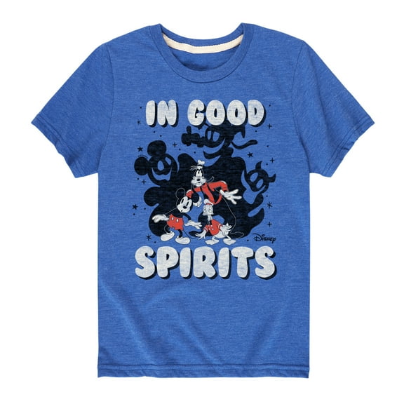Mickey & Friends - In Good Spirits - Toddler And Youth Short Sleeve Graphic T-Shirt