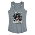 thumbnail image 1 of Mickey & Friends - In Good Spirits - Women's Racerback Tank Top, 1 of 5