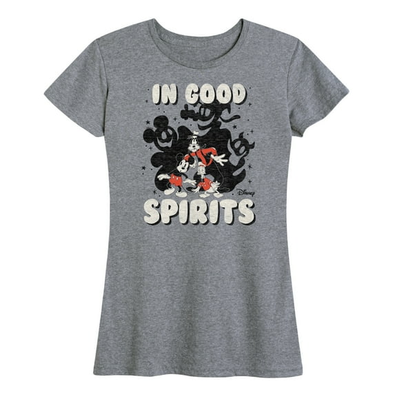 Mickey & Friends - In Good Spirits - Women's Short Sleeve Graphic T-Shirt