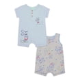 thumbnail image 1 of Mickey & Friends Infant Boys Short Sleeve and Sleeveless Rompers Set, 2-Piece, Sizes 0/3M-24M, 1 of 11