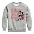 thumbnail image 1 of Disney - Mickey & Friends - It Was All Started By A Mouse - 1928 - Toddler And Youth Crewneck Fleece Sweatshirt, 1 of 5