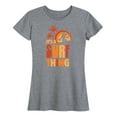 thumbnail image 1 of Mickey & Friends - It's A Surf Thing - Women's Short Sleeve Graphic T-Shirt, 1 of 4