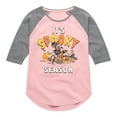 thumbnail image 1 of Mickey & Friends - It's Spooky Season - Toddler And Youth Girls Raglan Graphic T-Shirt, 1 of 5