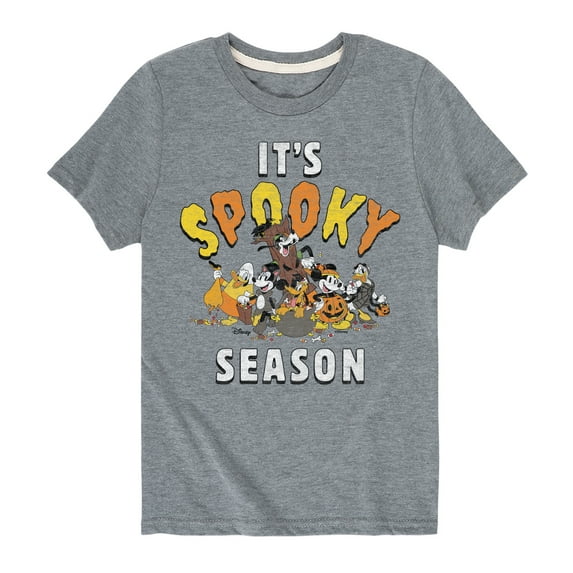 Mickey & Friends - It's Spooky Season - Toddler And Youth Short Sleeve Graphic T-Shirt