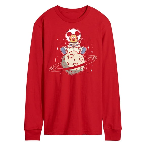 Mickey & Friends - It's a Small Moon - Men's Long Sleeve T-Shirt