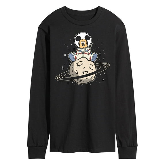 Mickey & Friends - It's a Small Moon - Men's Long Sleeve T-Shirt