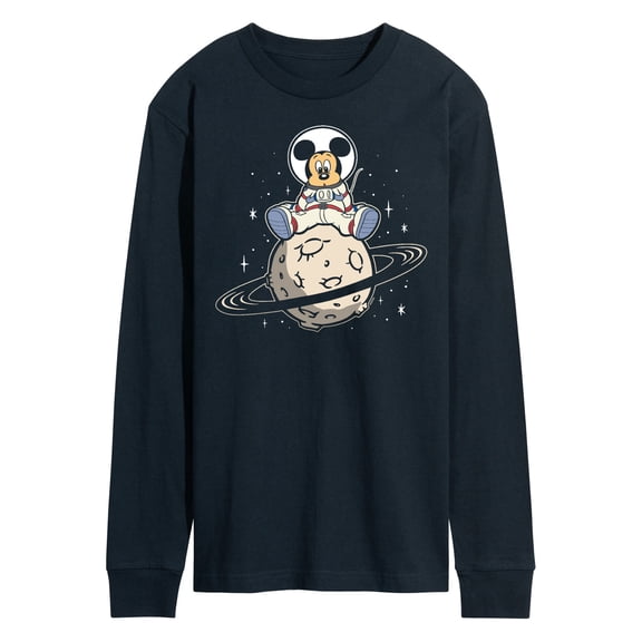 Mickey & Friends - It's a Small Moon - Men's Long Sleeve T-Shirt