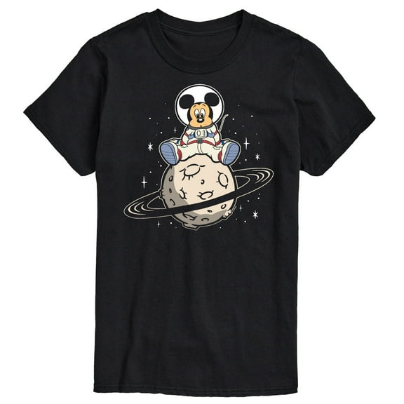 Mickey & Friends - It's a Small Moon - Men's Short Sleeve Graphic T-Shirt