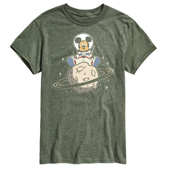 Mickey & Friends - It's a Small Moon - Men's Short Sleeve Graphic T-Shirt