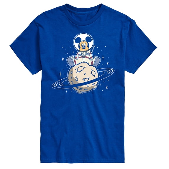 Mickey & Friends - It's a Small Moon - Men's Short Sleeve Graphic T-Shirt