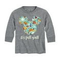 thumbnail image 1 of Mickey & Friends - Its Fall Yall - Toddler and Youth Long Sleeve Graphic T-Shirt, 1 of 4