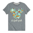 thumbnail image 1 of Mickey & Friends - Its Fall Yall - Toddler and Youth Short Sleeve Graphic T-Shirt, 1 of 4
