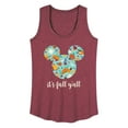 thumbnail image 1 of Mickey & Friends - Its Fall Yall - Women's Racerback Tank Top, 1 of 4