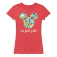 thumbnail image 1 of Mickey & Friends - Its Fall Yall - Women's Short Sleeve Graphic T-Shirt, 1 of 4