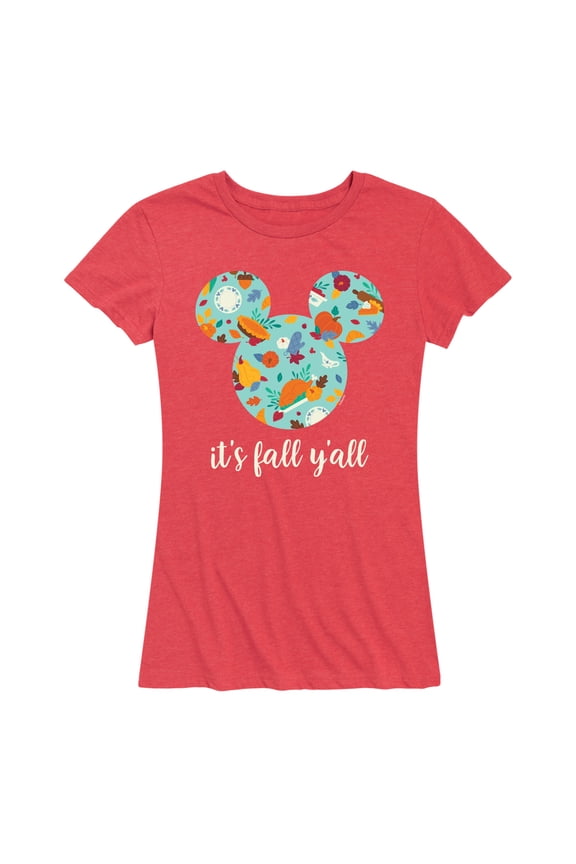 - Its Fall Yall Short Sleeve Graphic T-Shirt