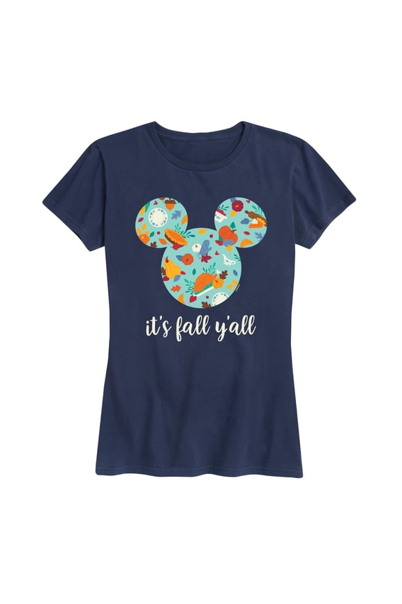 - Its Fall Yall Short Sleeve Graphic T-Shirt