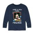 thumbnail image 1 of Mickey & Friends - Just a Few More Minutes - Toddler And Youth Long Sleeve Graphic T-Shirt, 1 of 5