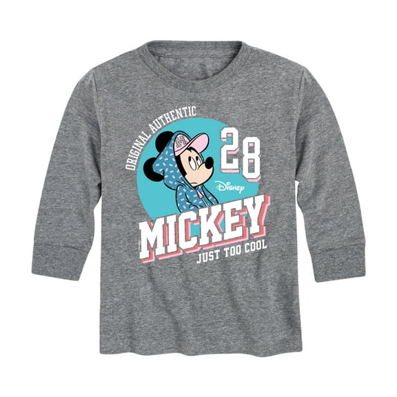 Mickey & Friends - Just too Cool Retro - Youth Long Sleeve Graphic T-Shirt