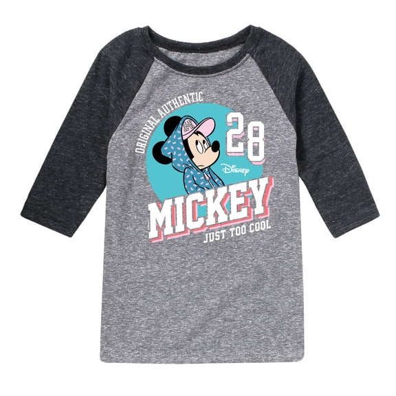 Mickey & Friends - Just too Cool Retro - Youth Raglan Graphic T-Shirt