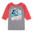 thumbnail image 1 of Mickey & Friends - Just too Cool Retro - Youth Raglan Graphic T-Shirt, 1 of 6