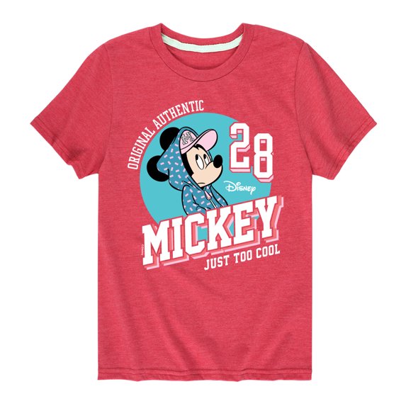 Mickey & Friends - Just too Cool Retro - Youth Short Sleeve Graphic T-Shirt