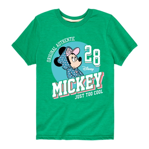 Mickey & Friends - Just too Cool Retro - Youth Short Sleeve Graphic T-Shirt