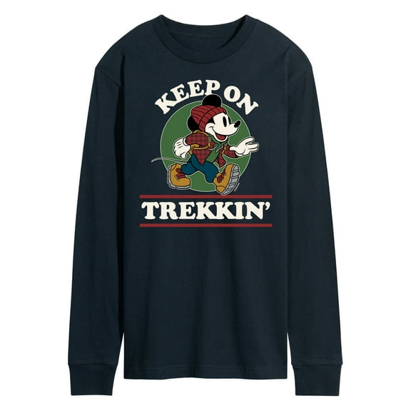 Mickey & Friends - Keep On Trekkin - Men's Long Sleeve T-Shirt