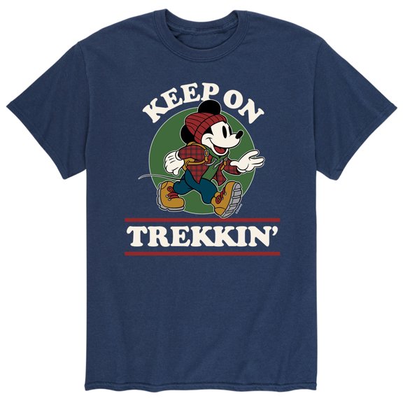 Mickey & Friends - Keep On Trekkin - Men's Short Sleeve Graphic T-Shirt
