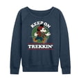 thumbnail image 1 of Mickey & Friends - Keep On Trekkin - Women's Lightweight French Terry Long Sleeve Shirt, 1 of 5