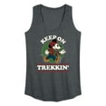 thumbnail image 1 of Mickey & Friends - Keep On Trekkin - Women's Racerback Tank Top, 1 of 5