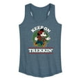 thumbnail image 1 of Mickey & Friends - Keep On Trekkin - Women's Racerback Tank Top, 1 of 5