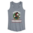 thumbnail image 1 of Mickey & Friends - Keep On Trekkin - Women's Racerback Tank Top, 1 of 5