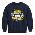 thumbnail image 1 of Mickey & Friends - Kindergarten Out Of This World - Youth Crewneck Fleece Sweatshirt, 1 of 5