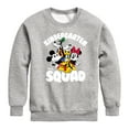 thumbnail image 1 of Mickey & Friends - Kindergarten Squad - Youth Crewneck Fleece Sweatshirt, 1 of 5