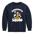 thumbnail image 1 of Mickey & Friends - Kindergarten Squad - Youth Crewneck Fleece Sweatshirt, 1 of 5