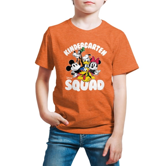 Mickey & Friends - Kindergarten Squad - Youth Short Sleeve Graphic T-Shirt