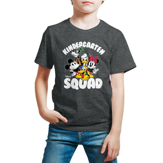 Mickey & Friends - Kindergarten Squad - Youth Short Sleeve Graphic T-Shirt