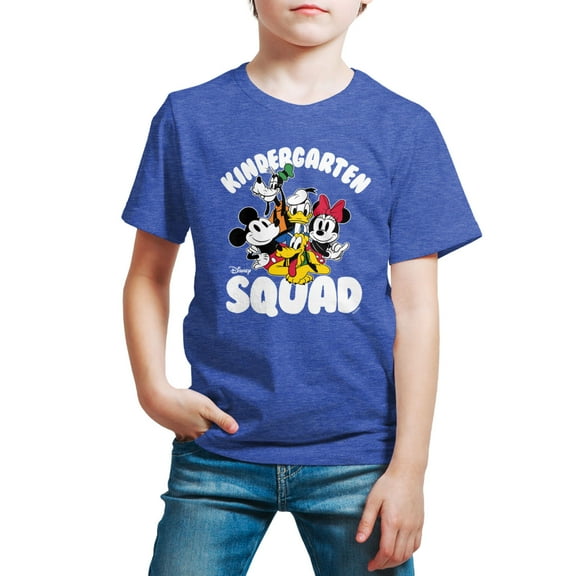 Mickey & Friends - Kindergarten Squad - Youth Short Sleeve Graphic T-Shirt