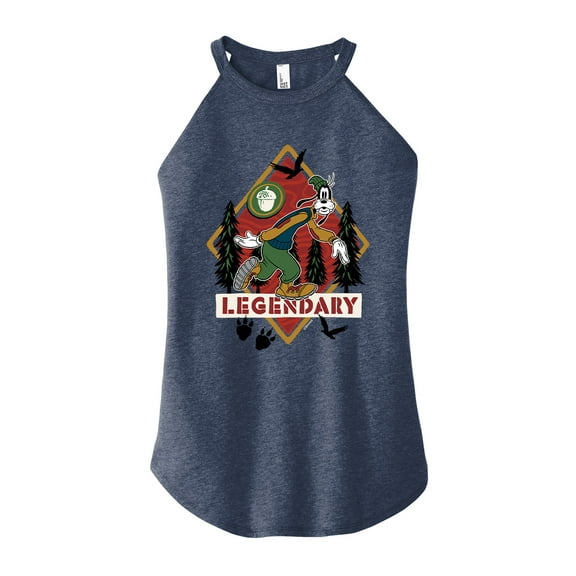 Mickey & Friends - Legendary - Juniors High Neck Tank Top