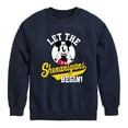 thumbnail image 1 of Mickey & Friends - Let The Shenanigans Begin - Youth Crewneck Fleece Sweatshirt, 1 of 5